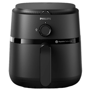 PHILIPS NA120/00 4.2L 1500 Watt Air Fryer with Rapid Air Technology (Black)