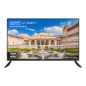 Croma 102 cm (40 inch) Full HD LED Smart Google TV with Dolby Audio (2024 model)