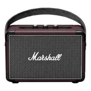 Marshall Kilburn II 20W Portable Bluetooth Speaker (IPX2 Water Resistant, Multi-Host Functionality, Stereo Channel, Burgundy)