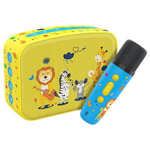 SAREGAMA Carvaan Mini Kids 5W Portable Bluetooth Speaker (300 Plus Pre Loaded Stories, Stereo Channel, Baby Yellow)