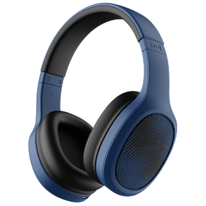 boAt Rockerz 460 Bluetooth Headphone with Mic (Dual Pairing, Over Ear, Bold Blue)