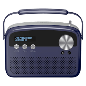 SAREGAMA Carvaan Lite 20 Watts Portable Bluetooth Speaker(5 Hours Playtime, SCL 190, Royal Blue)