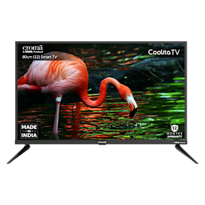 Croma 80 cm (32 inch) HD Ready LED Linux TV with Dolby Audio (2024 model)