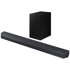 SAMSUNG Q Series 360W Bluetooth Soundbar with Remote (Dolby Atmos, 3.1.2 Channel, Black)