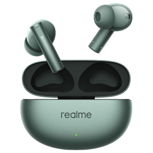 realme Buds Air 6 TWS Earbuds with Active Noise Cancellation (IP55 Dust & Water Resistant, Fast Charging, Forest Green)