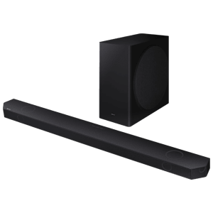 SAMSUNG Q Series 360W Bluetooth Soundbar with Remote (Dolby Atmos, 5.2.1 Channel, Black)