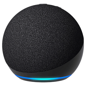 amazon Echo Dot (5th Gen) with Built-in Alexa Smart Wi-Fi Speaker (Ambient Temperature Sensor, Black)