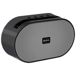 pTron Fusion Hook 6W Portable Bluetooth Speaker (52mm Dynamic Driver, Grey)