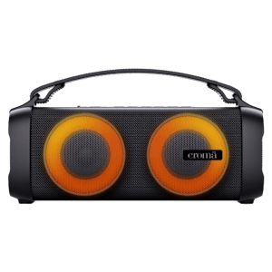 Croma 10W Portable Bluetooth Speaker (TWS Speaker Connectivity, Black)