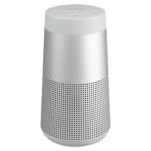 BOSE SoundLink Revolve II with Google & Siri Compatible Smart Speaker (360 Degree Sound, Luxe Silver)