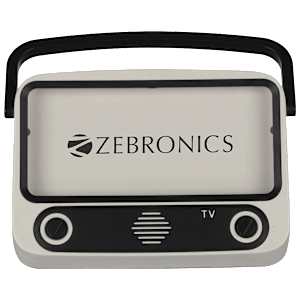 ZEBRONICS Zeb-Astra 10 10W Portable Bluetooth Speaker (Mobile Holder Support, Mono Channel, Black)