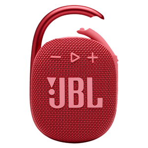 JBL Clip 4 5W Portable Bluetooth Speaker (IP67 Waterproof, 10 Hours Playtime, Red)