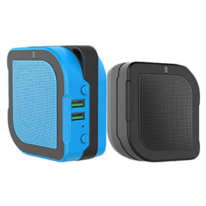 iGear TrioSmartTech 3W Portable Bluetooth Speaker (3 in 1, Mono Channel, Blue)