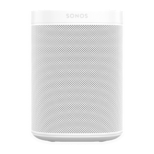 SONOS One (2nd Gen) with Voice Assistant Smart Wi-Fi Speaker (Deep Bass Sound, White)