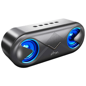 pTron Fusion 10W Portable Bluetooth Speaker (10 Hours Playtime, Black)