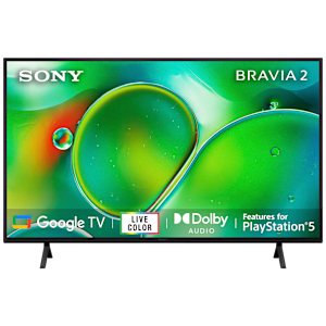 SONY Bravia 2 165.1 cm (65 inch) 4K Ultra HD Google TV with Live Colour Technology (2024 model)