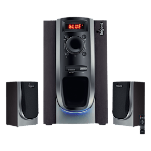 fingers Solitaire 50W Multimedia Speaker (Brilliant Bass, 2.1 Channel, Rose Wood)