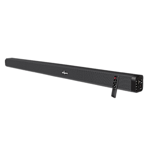 fingers Sound Guru 20W Bluetooth Soundbar with Remote (Room-Filling Sound, 2.0 Channel, Piano Black)