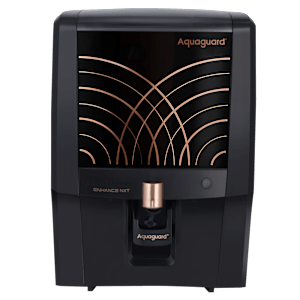 Aquaguard ENHANCE NXT 7L RO + UV Water Purifier with Active Copper Technology (Black)