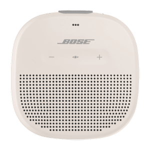 BOSE SoundLink Micro 5W Portable Bluetooth Speaker (IPX67 Water Resistant, Stereo Sound, Mono Speaker, White Smoke)