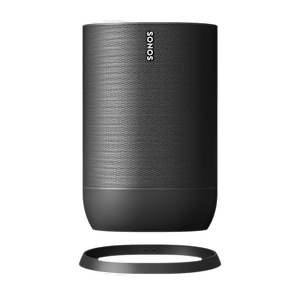 SONOS Move S17 with Google & Alexa Compatible Smart Speaker (LED Indicator, Black)