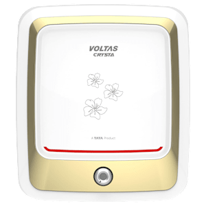 VOLTAS Crysta 25 Litre 5 Star Vertical Storage Geyser with Overheat Protection (White)