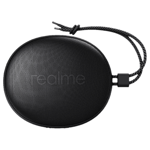 realme Cobble 5W Portable Bluetooth Speaker (IPX5 Water Resistant, Dynamic Bass Booster Driver, Stereo Channel, Metal Black)