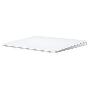 Apple Magic Trackpad Rechargeable Wireless Touchpad with USB Type C (Multi-touch Surface, White)