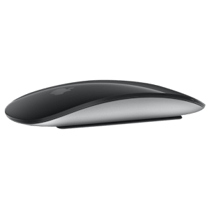 Apple Magic Rechargeable Bluetooth Wireless Mouse with Multi-Touch Surface (Pairs Automatically, Black)