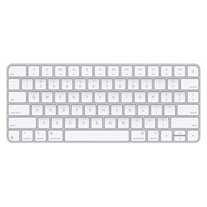Apple Magic Rechargeable Bluetooth Wireless Keyboard with Multimedia Keys (Pair & Charge, White)