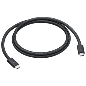 Apple Thunderbolt 5 Pro Type C to Type C 3.2 Feet (1M) Cable (Braided Design, Black)