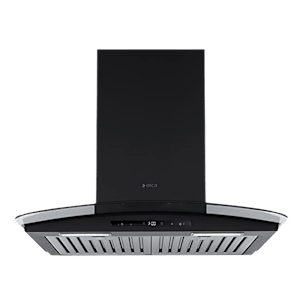 elica ISMART GLACE TRIM BF LTW 60 NERO 60cm Ducted Wall Mounted Chimney with Motion Sensor (Black)