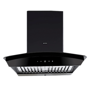 elica WDAT HAC 60 MS NERO 60cm 1200m3/hr Ducted Auto Clean Wall Mounted Chimney with Touch Control Panel (Black)