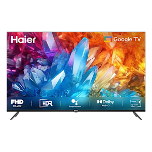 Haier LE43A900UG 108 cm (43 inch) QLED 4K Ultra HD Google TV with Dolby Vision & Dolby Atmos (2024 model)