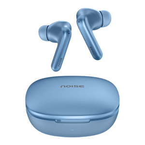 noise Air Buds Pro 4 TWS Earbuds with Active Noise Cancellation (IPX5 Water Resistant, Instacharge, Lake Blue)