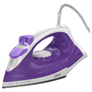 GM G-Swift 1250 Watts 160ml Steam Iron (Self Cleaning, 45SISW121PRPLFT, Purple)