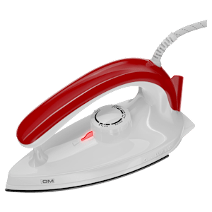 GM Wave 1000 Watts Dry Iron (Aerodynamic Design, 45DIWV105RDPLFT, Red)