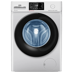 IFB 8 kg 5 Star Wi-Fi Inverter Fully Automatic Front Load Washing Machine (Senator SXN 8014, In-built Heater, Rich Silver)