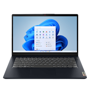 Lenovo IdeaPad 3 14IAU7 Intel Core i3 12th Gen Thin & Light Laptop (8GB, 512GB SSD, Windows 11 Home, 14 inch Full HD Display, MS Office 2021, Abyss Blue, 1.43 KG)