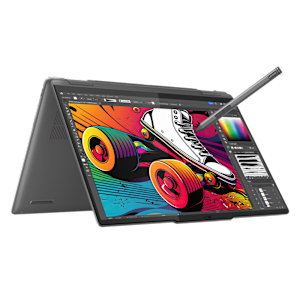 Lenovo Yoga 7 14IML9 Intel Core Ultra 5 Touchscreen 2-in-1 Laptop (16GB, 512GB SSD, Windows 11 Home, 14 inch WUXGA OLED Display, MS Office 2021, Storm Grey, 1.49 KG)