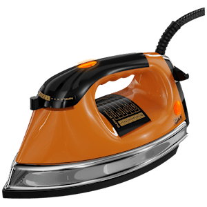 GM Ferro 1200 Watts Dry Iron (Non Stick Soleplate, 45DIFR127ORMHFT, Orange)