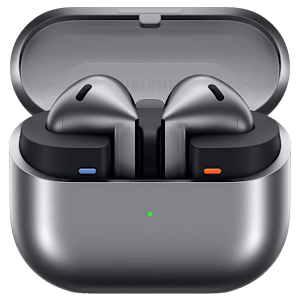 SAMSUNG Galaxy Buds3 TWS Earbuds with Active Noise Cancellation (IP57 Water Resistant, Super Wide Band, Silver)