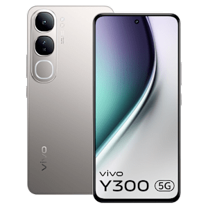 vivo Y300 5G (8GB RAM, 128GB ROM, Titanium Silver)