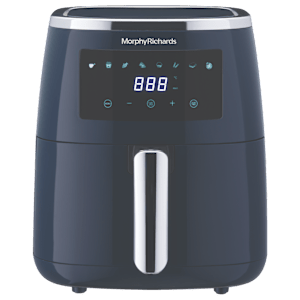 morphy richards Crisp Pro 5L 1500 Watt Digital Air Fryer with 8 Preset Menus (Navy Blue)