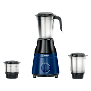 BOSCH TrueMixx 500 Watt 3 Jars Mixer Grinder (22000 RPM, Midnight Blue)