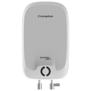 Crompton Rapid Jet 3 Litre 5 Star Vertical Instant Geyser with Advanced 4 Level Safety (White)