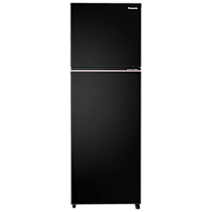 Panasonic 322 Litres 3 Star Frost Free Double Door Convertible Refrigerator with Surround Cooling (NR-TG368CPKN, Diamond Black)