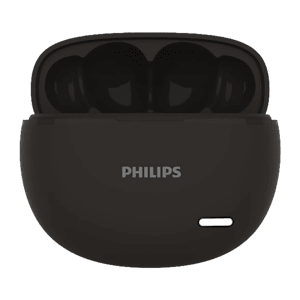 PHILIPS TAT1179BK/94 TWS Earbuds with Environmental Noise Cancellation (IPX4 Splash and Sweat Resistant, Dynamic Drivers, Black)