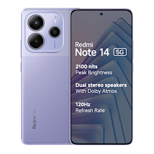 Redmi Note 14 5G (8GB RAM, 256GB, Phantom Purple)