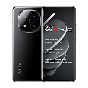 Redmi Note 14 Pro Plus 5G (12GB RAM, 512GB, Titan Black)